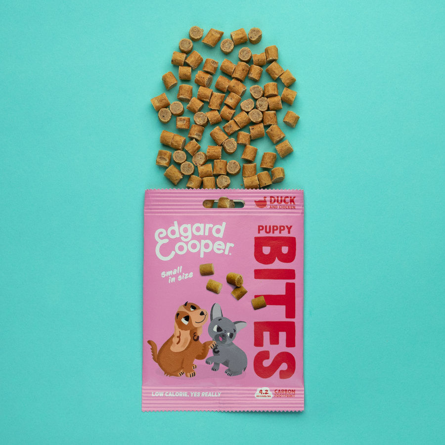 50 g Edgard y Cooper Snacks Mini Puppy de Pato e Frango para c&atilde;es , , large Imagem n&uacute;mero 2